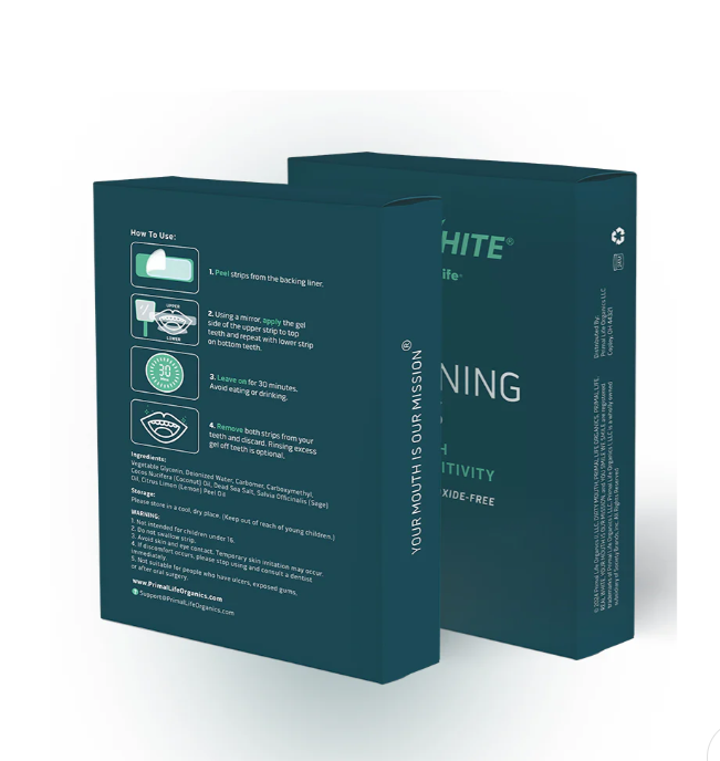 Primal Life Organics Teeth Whitening Strips