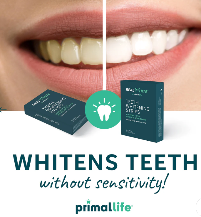 Primal Life Organics Teeth Whitening Strips